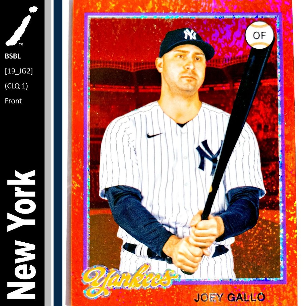 New York Yankees (Joey Gallo) - BSBL [19_JG2]